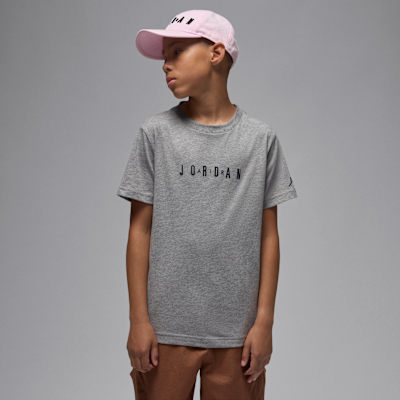Jordan Big Kids' Embroidered Logo T-Shirt. Nike.com